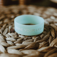 'Shine Your Light' Silicone Bracelet