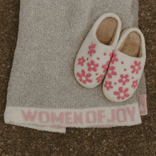 Pink Daisy Slippers