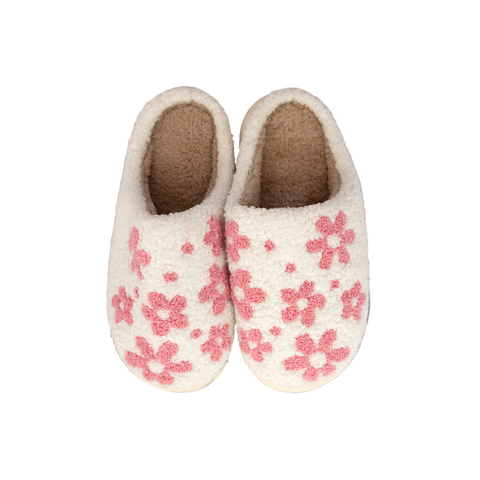 Pink Daisy Slippers
