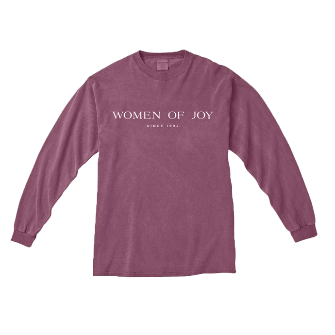 Women of Joy Comfort Colors Long-sleeve T-shirt